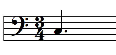 melodic dictation simple meter easy example 1 start